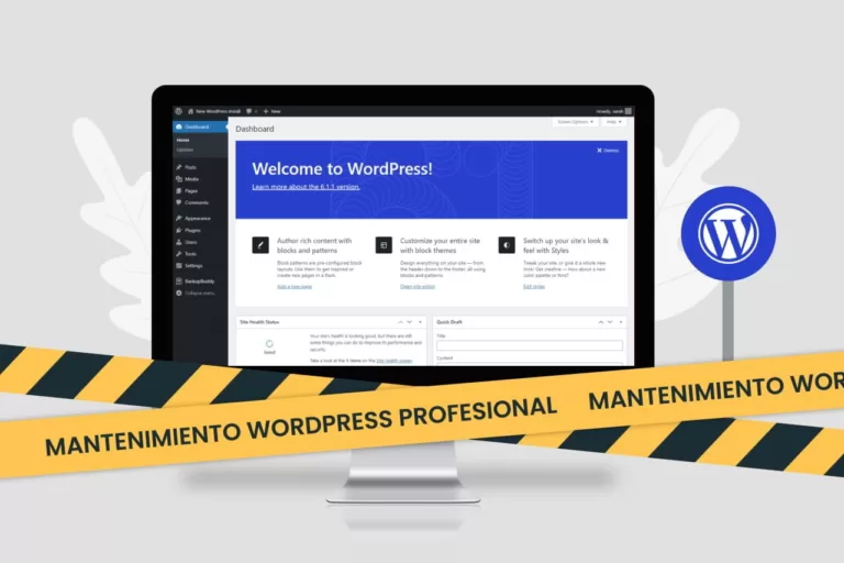 Mantenimiento WordPress Profesional