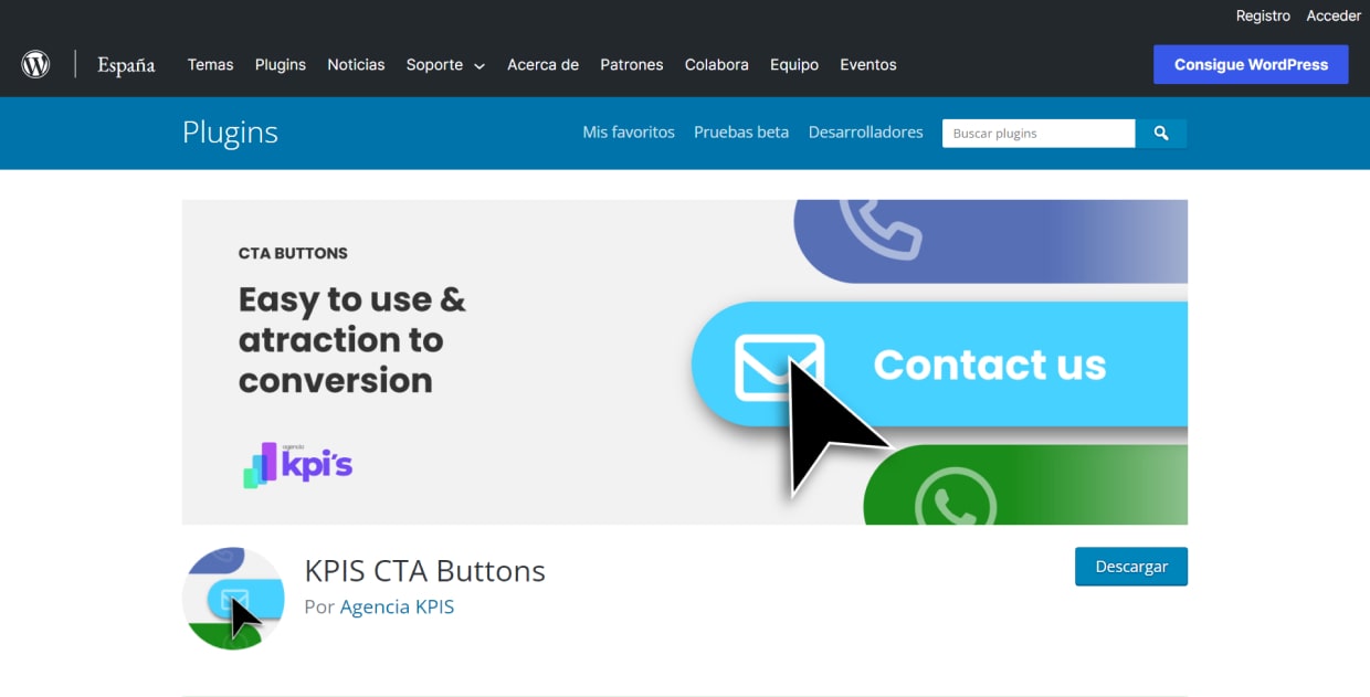 KPIS CTA Buttons