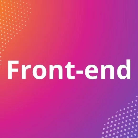 Que es front-end